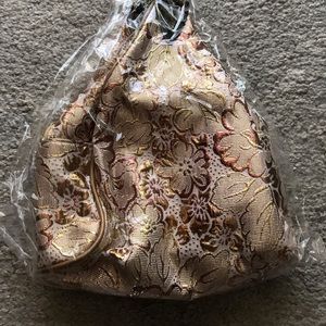 Embroidered lady's handbag